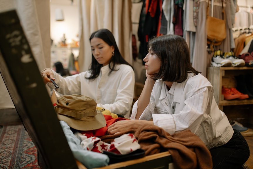 discovering clothing trends online